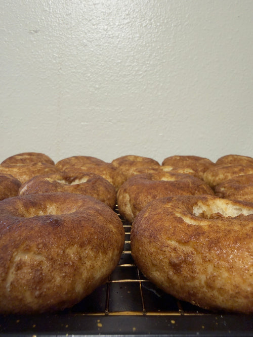 Brown Sugar Cinnamon Sourdough Bagels